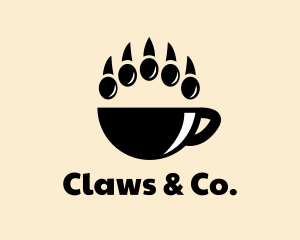 Paw Claws Cup logo design