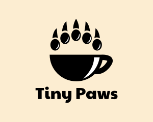 Paw Claws Cup logo design