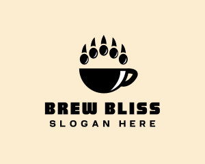 Paw Claws Cup logo design