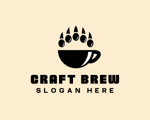 Paw Claws Cup logo design