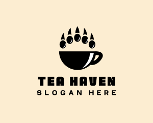 Paw Claws Cup logo design