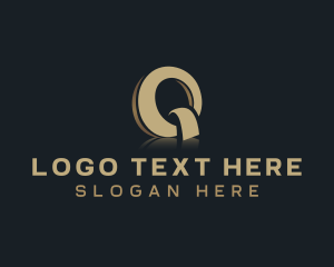Golden - Premium Fashion Boutique Letter Q logo design