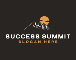 Mountain Summit Adventure  logo design