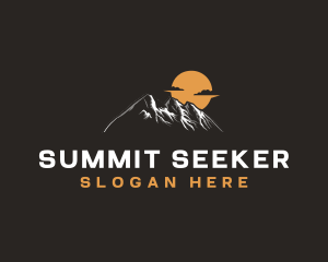 Mountain Summit Adventure  logo design