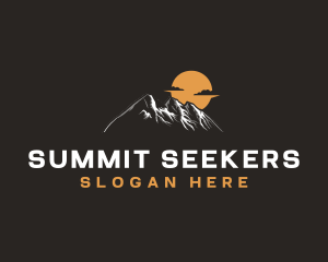 Mountain Summit Adventure  logo design