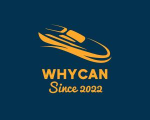 Seaman - Golden Yacht Sail Boat logo design