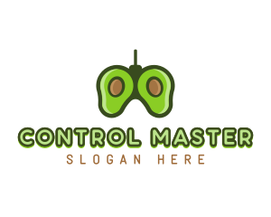 Controller - Avocado Fruit Controller logo design