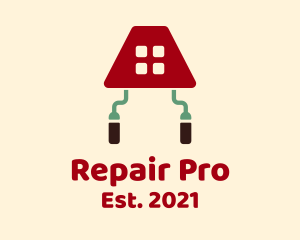 Roofing Repair Contractor  logo design