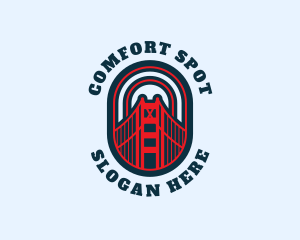 Golden Gate Overpass logo design