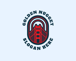 Golden Gate Overpass logo design