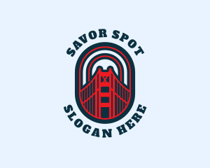 Golden Gate Overpass logo design