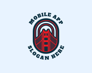 Architectural - Golden Gate Overpass logo design