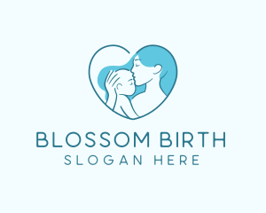 Obstetrician - Mother Baby Love logo design