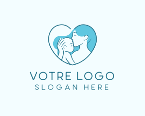 Midwife - Mother Baby Love logo design