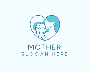 Mother Baby Love logo design