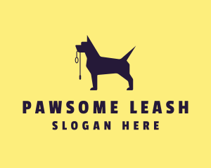 Leash - Pet Dog Leash logo design