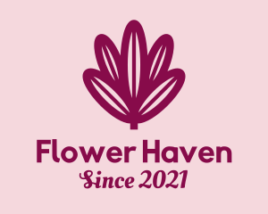 Flower Bloom Orchid  logo design