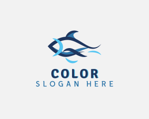 Pet Shop - Aquatic Fish Aquarium logo design