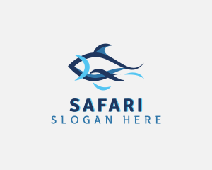 Marine - Aquatic Fish Aquarium logo design