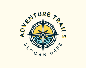 Compass Ocean Expedition logo design