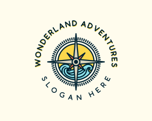 Compass Ocean Expedition logo design