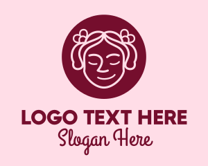 Cute - Cute Girl Salon logo design