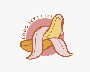 Adult App - Sexy Erotic Banana logo design