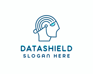 Cyber AI Brain Logo
