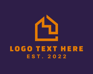 Property Developer - House Real Estate Mortgage logo design