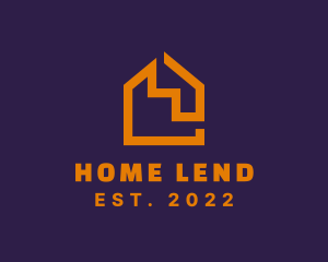 House Real Estate Mortgage logo design