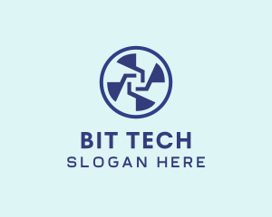 Digital Fan Tech logo design