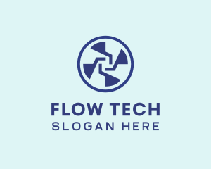 Digital Fan Tech logo design