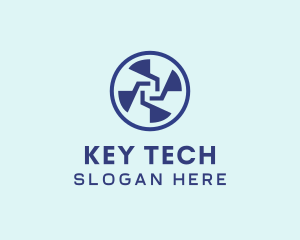 Digital Fan Tech logo design