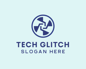 Digital Fan Tech logo design