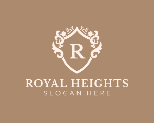 Royal Decorative Shield logo design