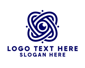 Digicam - Digital Media Camera Eye logo design
