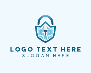 Guard - Security Biometric Lock logo design