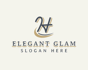 Glamorous - Fashion Salon Boutique logo design