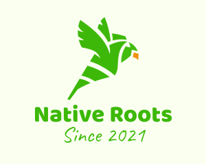 Native - Tropical Native Parrot logo design