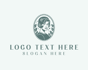 Vintage - Beauty Woman Boutique logo design