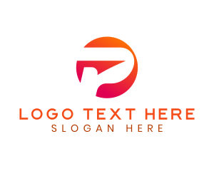 Startup - Modern Business Letter P logo design