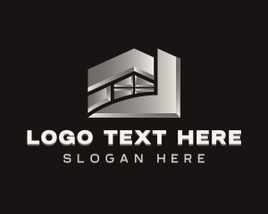 Steel - Industrial Roof Builder logo design