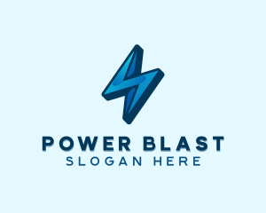 Electric Power Bolt logo design