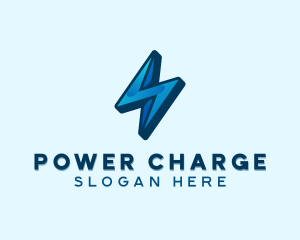 Electric Power Bolt logo design