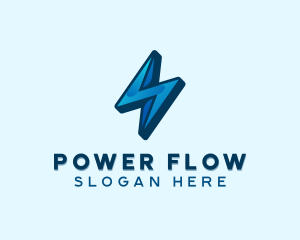 Electric Power Bolt logo design