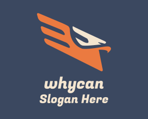 Cargo - Orange Winged Eagle logo design
