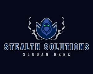 Stealth Ninja Assassin  logo design