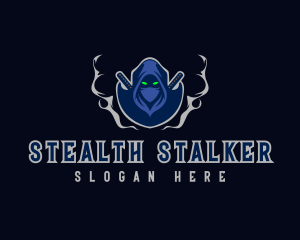 Stealth Ninja Assassin  logo design