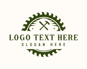 Maintenance - Builder Carpentry Tools logo design