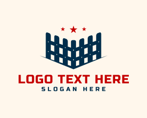Privacy - Fence Barricade Railing logo design